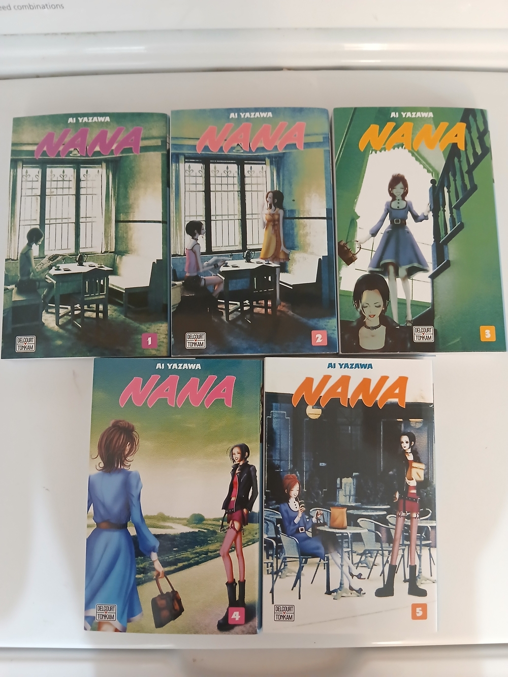 Nana Volumes 1-5 Manga Set (Also 6 And 7 If requested)